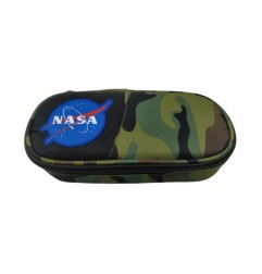 Astuccio ovale round Plus Camouflage Verde - NASA