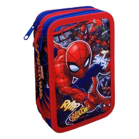Astuccio scuola 3 zip Spiderman - Marvel