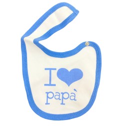 Bavetta "I love papà" - Teneri Bebè