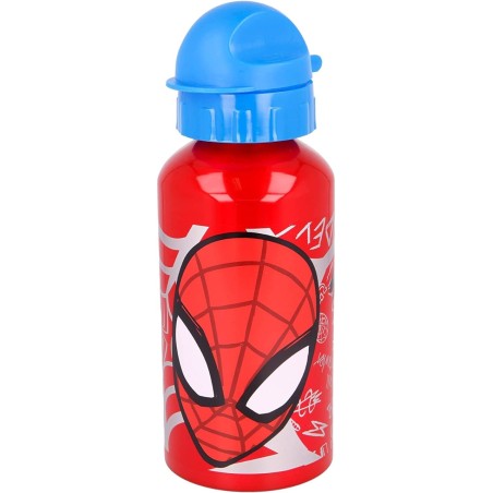 Borraccia SpiderMan in alluminio per bambino - Marvel