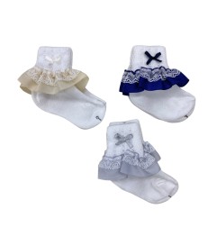 Calze in cotone per neonata - Bel Piccino