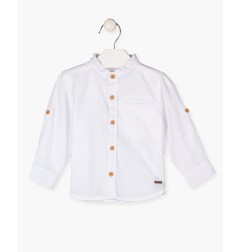 Camicia coreana bianca - Losan