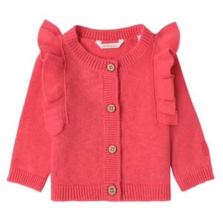 Cardigan in tricot invernale neonata - Minibanda