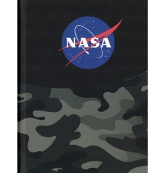 Diario scuola Camouflage Nero - NASA