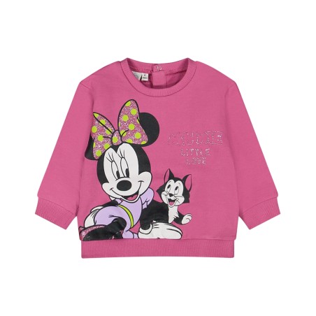 Felpa Minnie Mouse in french terry da neonata - Disney