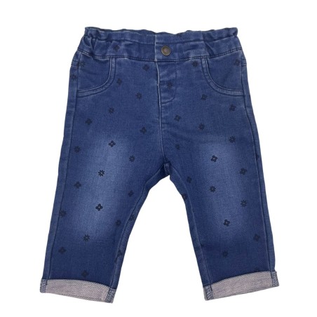 Jeans fiorellini mezza stagione - Losan
