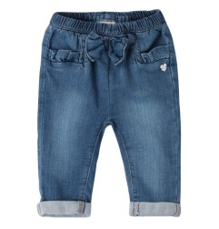 Jeans mezza stagione per neonata - Minibanda