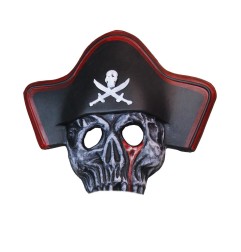 Maschera pirata horror di Halloween - Pegasus