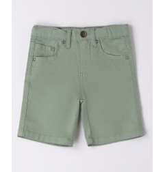 Pantaloncino verde Salvia da bambino - Sarabanda