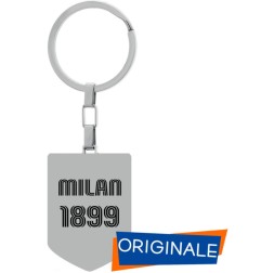 Portachiavi in acciaio Milan 1899 - AC Milan