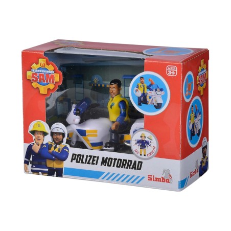 Sam Il Pompiere Moto Polizia - Simba Toys