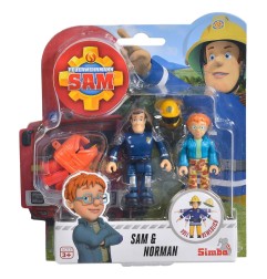 Sam Il Pompiere Set 2 Personaggi - Simba Toys