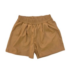 Shorts di eco pelle - Melby