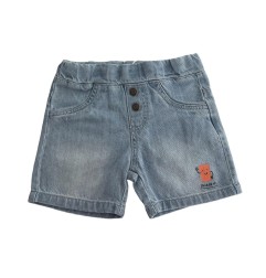 Shorts in denim chiaro neonata - Losan