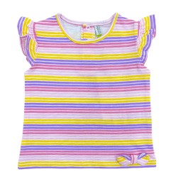 T-shirt a righe per neonata - Losan