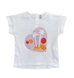 T-shirt Beach Party da neonata - Losan