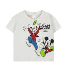 T-shirt con stampa Mickey Mouse e Pippo per neonato - Melby
