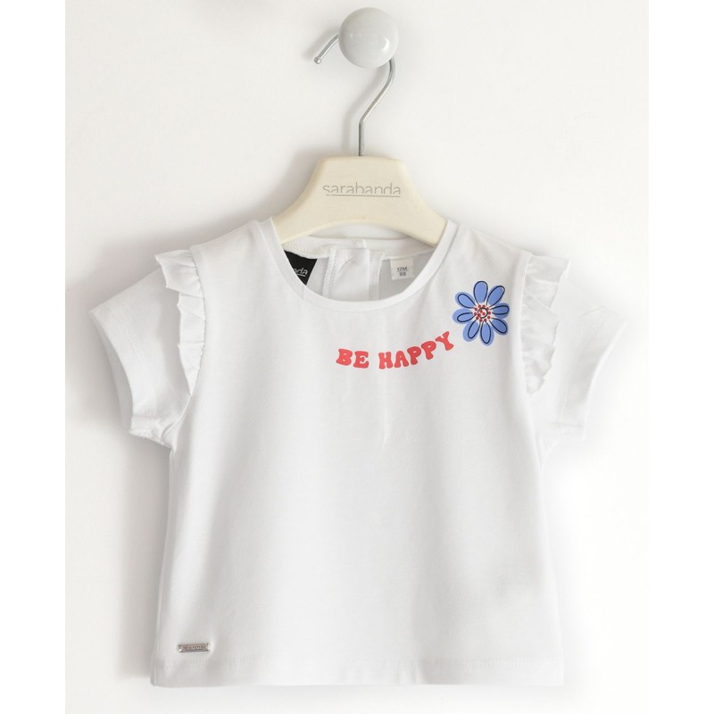 T-shirt estiva neonata con disegni - Sarabanda