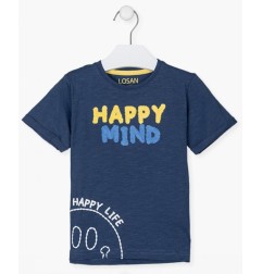 T-shirt Happy mind bambino - Losan
