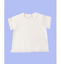 T-shirt neonata con passamaneria - Minibanda