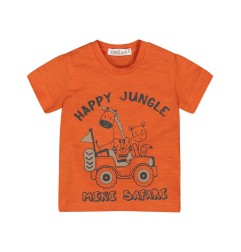 T-shirt neonato mini safari - Melby