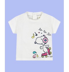 T-shirt Snoopy per neonata - Peanuts