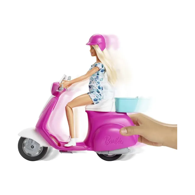 Barbie Bambola con Scooter - Mattel