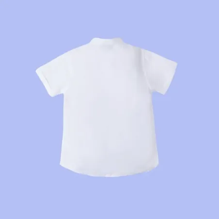 Camicia estiva bianca da bambino - Sarabanda