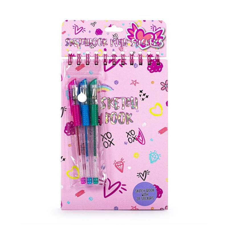 Sketch Book con stickers - Tri Coastal