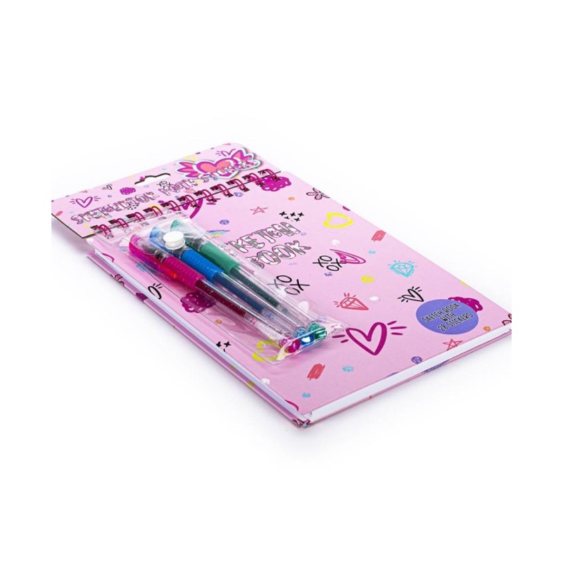 Sketch Book con stickers - Tri Coastal