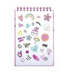 Sketch Book con stickers - Tri Coastal