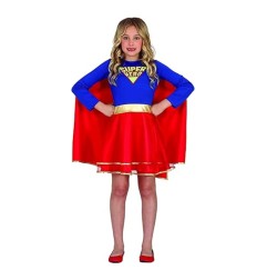 Costume da Super Eroina Bambina - Guirca