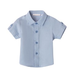 Camicia in lino neonato - Sarabanda