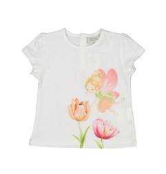 T-shirt estiva bambina Tulips - Birba