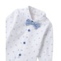 Camicia con papillon neonato - Sarabanda