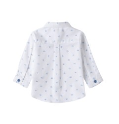 Camicia con papillon neonato - Sarabanda