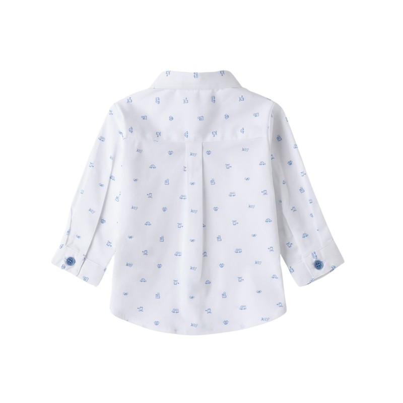 Camicia con papillon neonato - Sarabanda