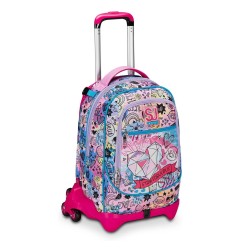 SJ Gang Trolley Scuola Jack 3 Ruote - Seven